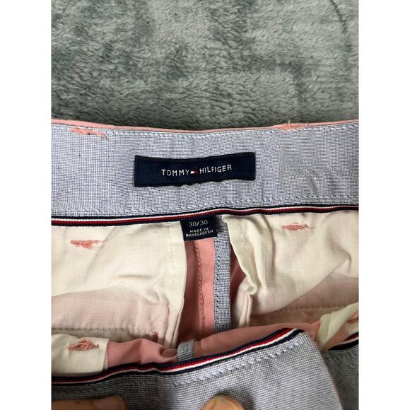 THFLEX Tommy Hilfiger XL Men’s Pink Chino / Stretch Casual Pant NWT* - Picture 4 of 11